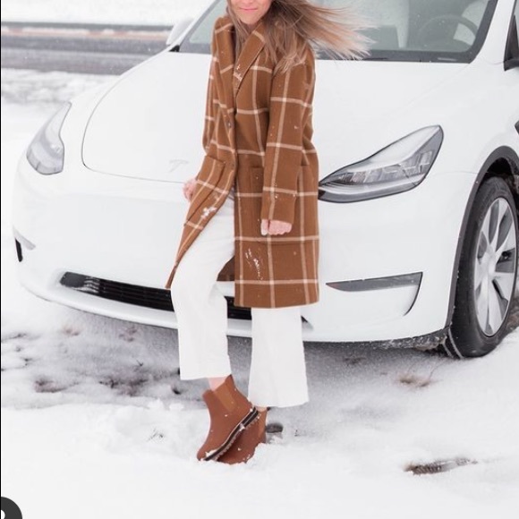 Madewell Windowpane Elmcourt Coat - Picture 15 of 15